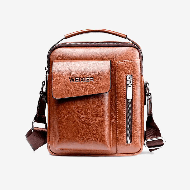 Bolsa Masculina de Couro Genuino